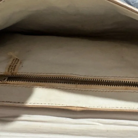 Vintage Leather (Larger) Patchwork Clutch - Picture 5 of 9